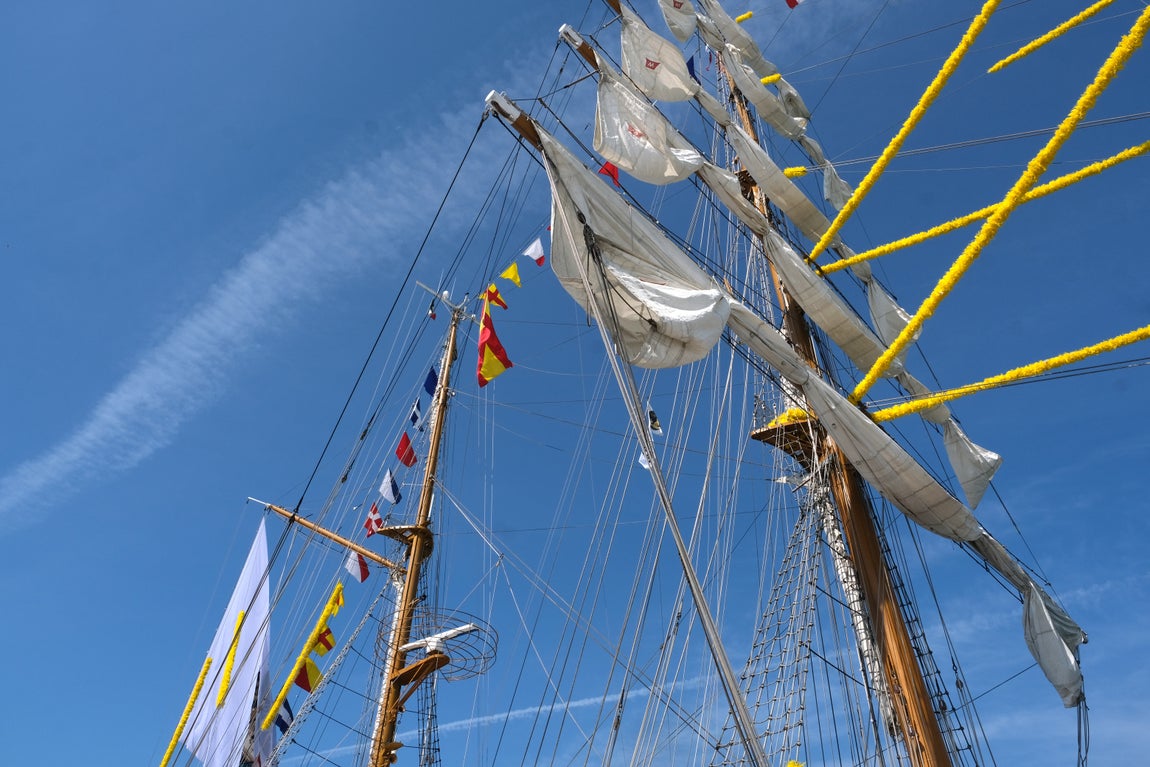 En imágenes: El buque escuela mexicano &#039;Cuauhtémoc&#039;, en Cádiz