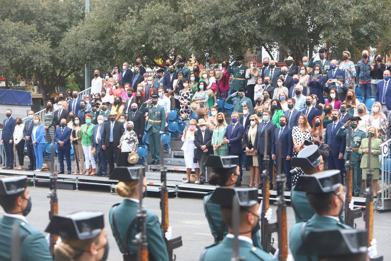 Actos nacionales por la Patrona | El Día de la Guardia Civil en Córdoba, en imágenes