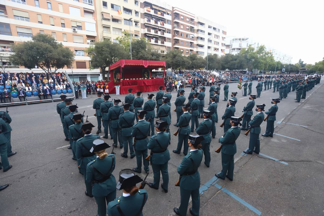 Actos nacionales por la Patrona | El Día de la Guardia Civil en Córdoba, en imágenes