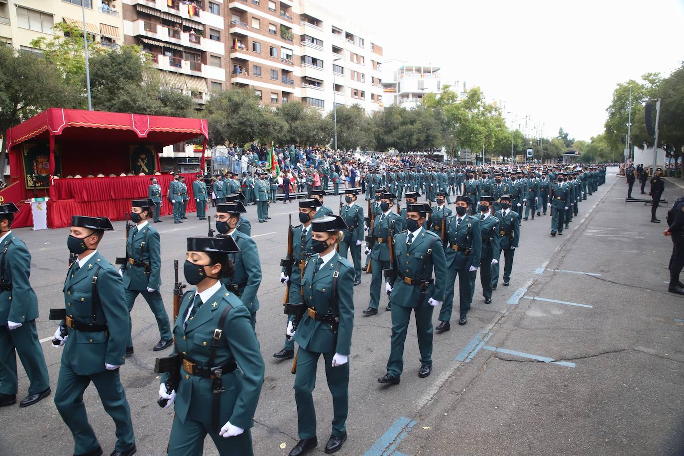 Actos nacionales por la Patrona | El Día de la Guardia Civil en Córdoba, en imágenes