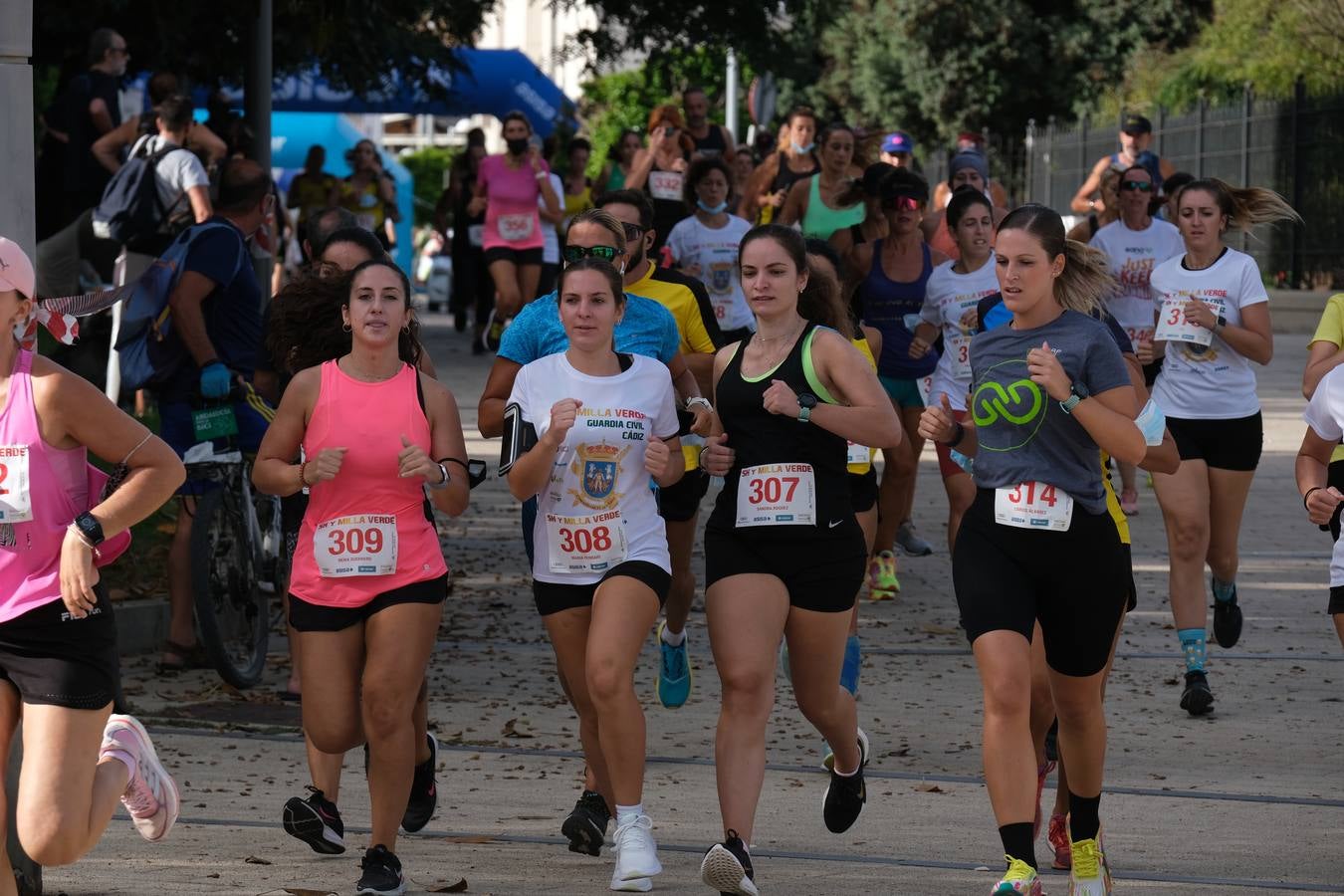 Carrera solidaria Milla Verde en Cádiz