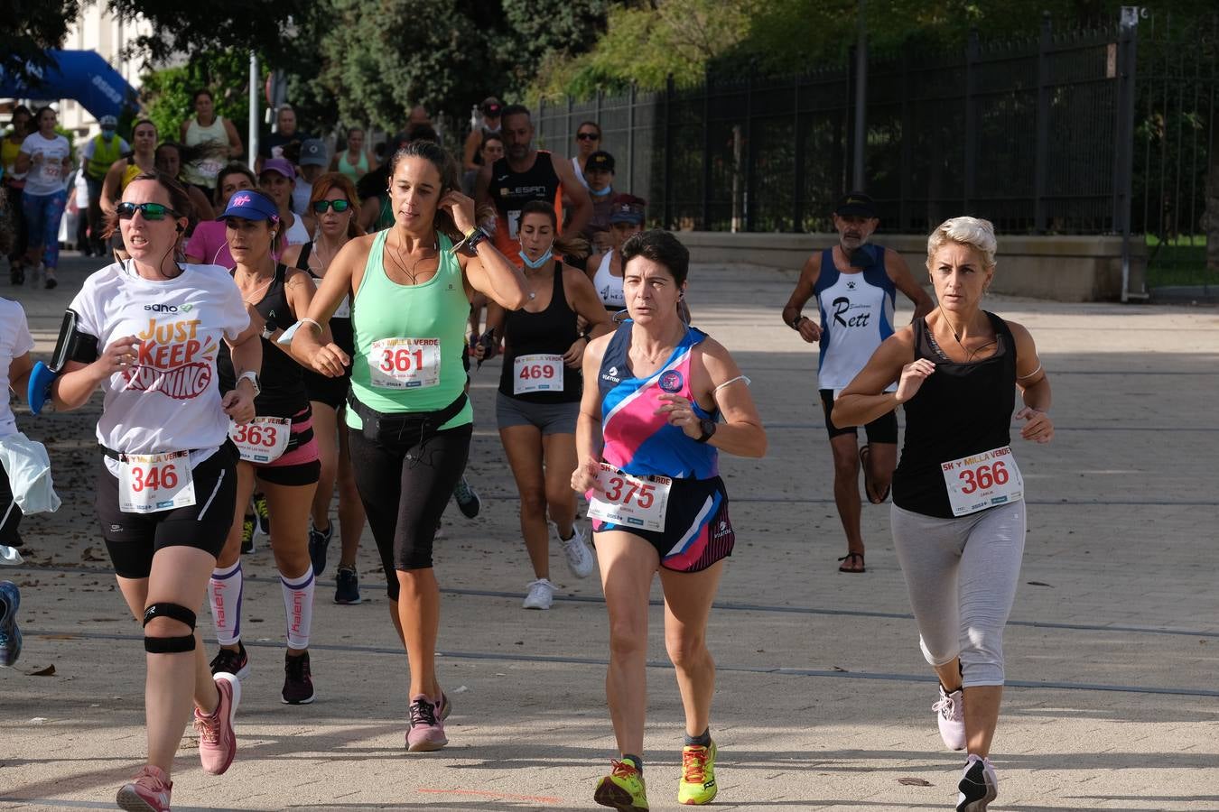 Carrera solidaria Milla Verde en Cádiz