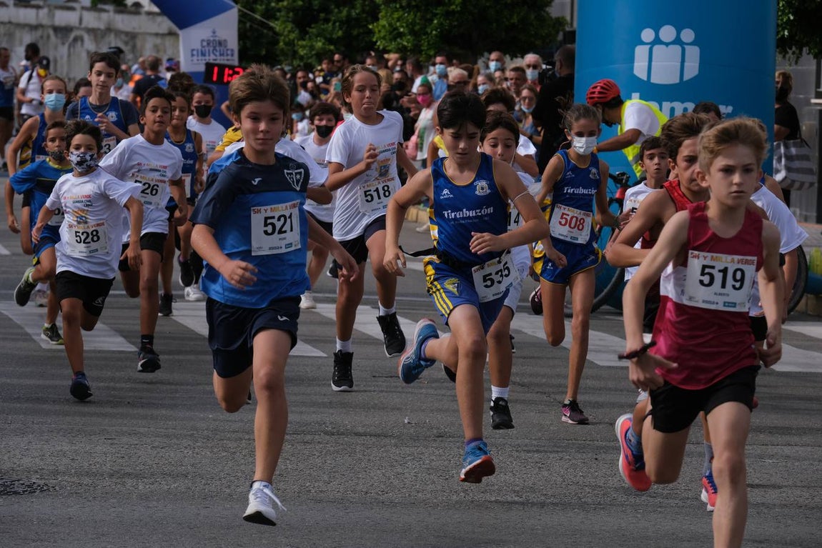 Carrera solidaria Milla Verde en Cádiz