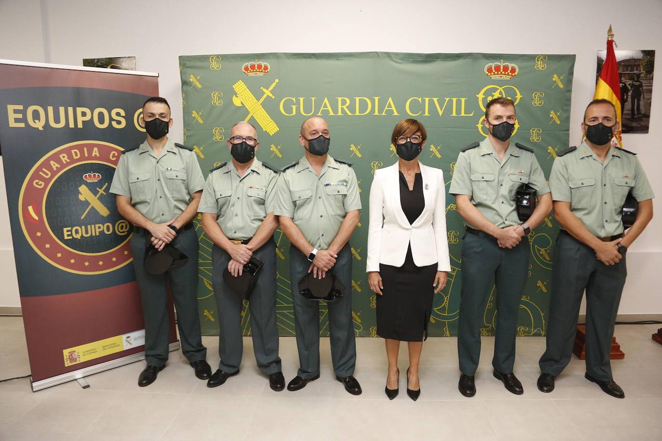 Los equipos @ de la Guardia Civil contra la ciberdelincuencia en Córdoba, en imágenes