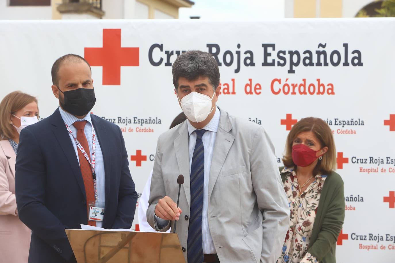 La presentación de la primera donación de órganos en la Cruz Roja de Córdoba, en imágenes