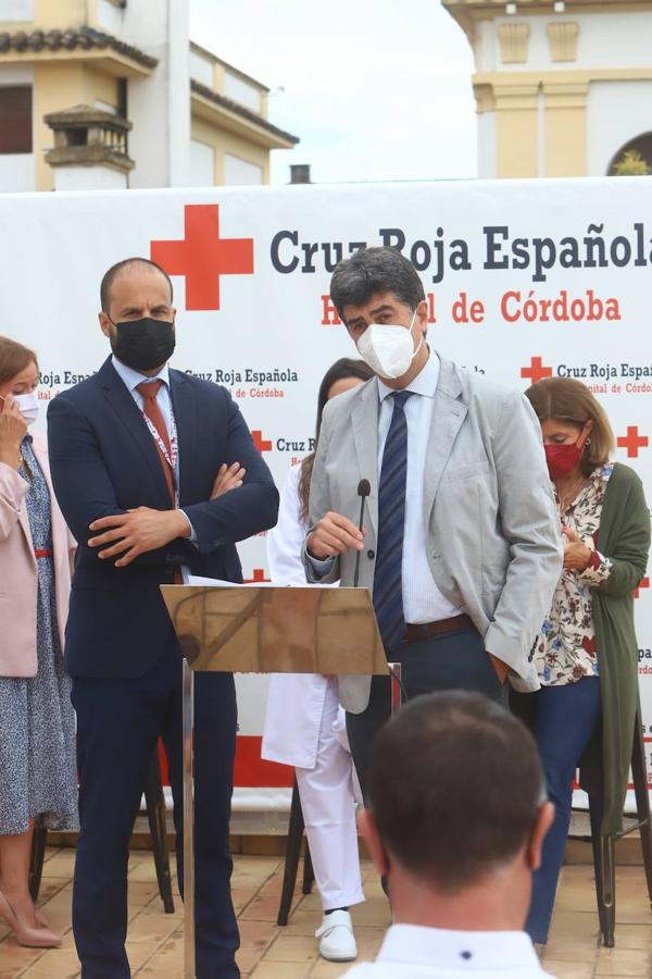 La presentación de la primera donación de órganos en la Cruz Roja de Córdoba, en imágenes