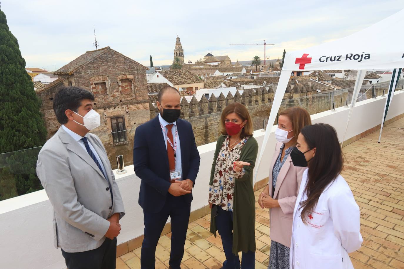 La presentación de la primera donación de órganos en la Cruz Roja de Córdoba, en imágenes