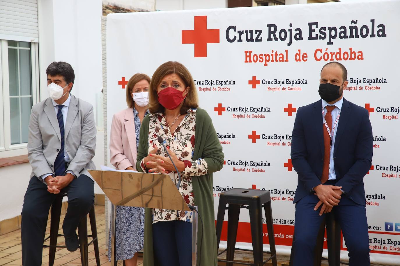 La presentación de la primera donación de órganos en la Cruz Roja de Córdoba, en imágenes