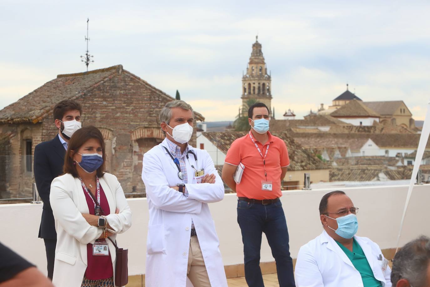 La presentación de la primera donación de órganos en la Cruz Roja de Córdoba, en imágenes