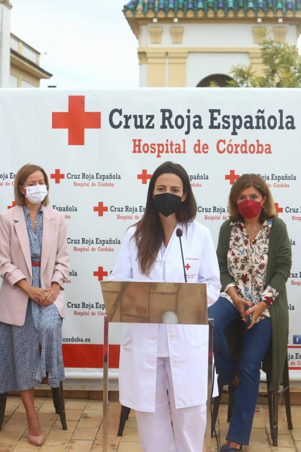 La presentación de la primera donación de órganos en la Cruz Roja de Córdoba, en imágenes