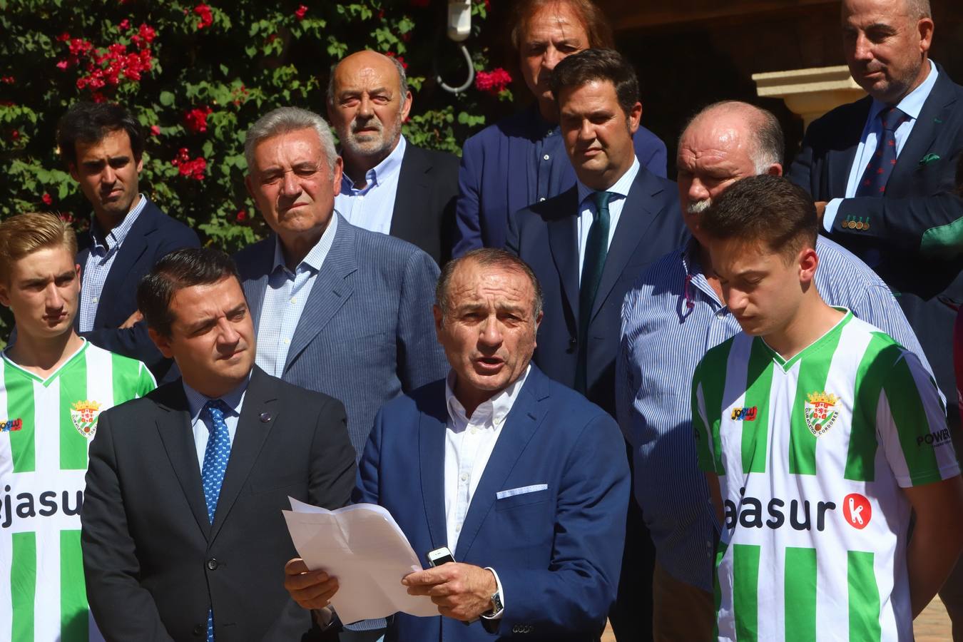 El guiño a Córdoba en la presentación de las camisetas del Atlético Cordobés, en imágenes