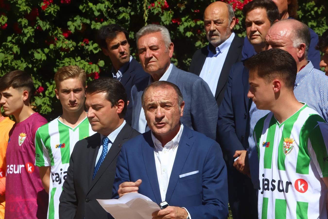 El guiño a Córdoba en la presentación de las camisetas del Atlético Cordobés, en imágenes