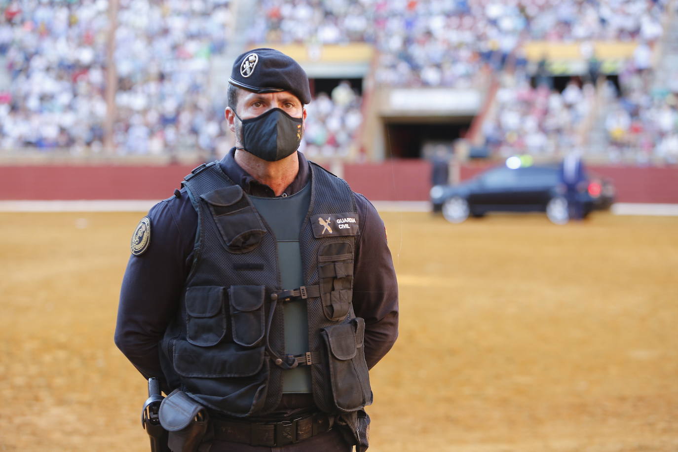 La exhibición de la Guardia Civil en la plaza de toros de Córdoba, en imágenes