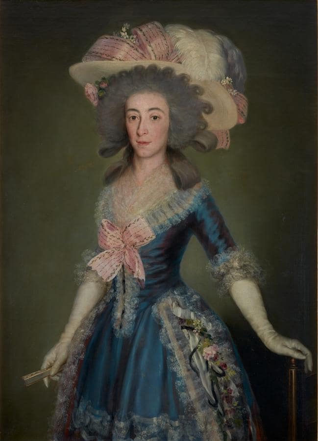'María Josefa de la Soledad Alonso Pimentel y Téllez-Girón, condesa-duquesa de Benavente, duquesa de Osuna' (1785). 