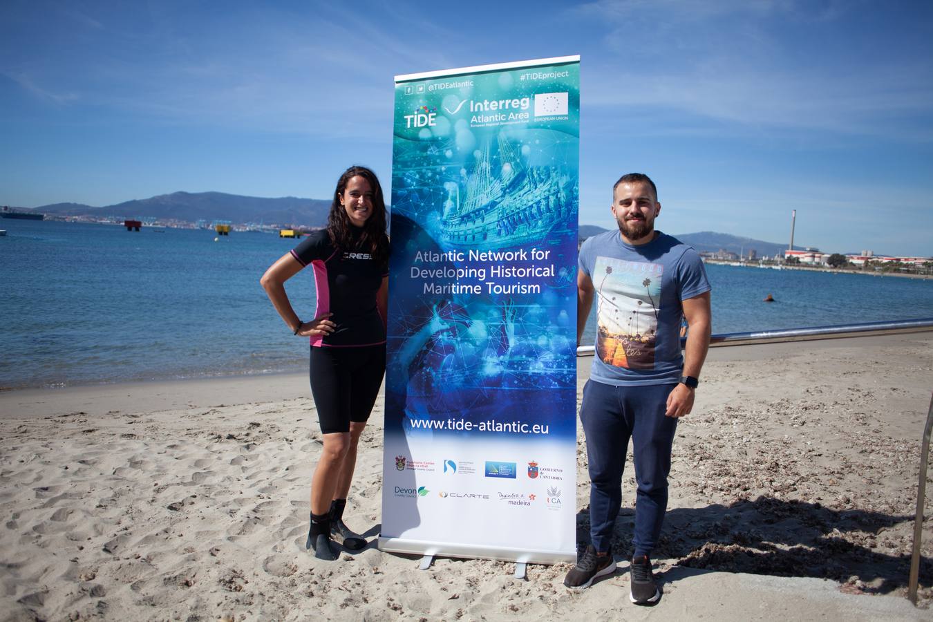 En imágenes, datación de un pecio en la Bahía de Algeciras