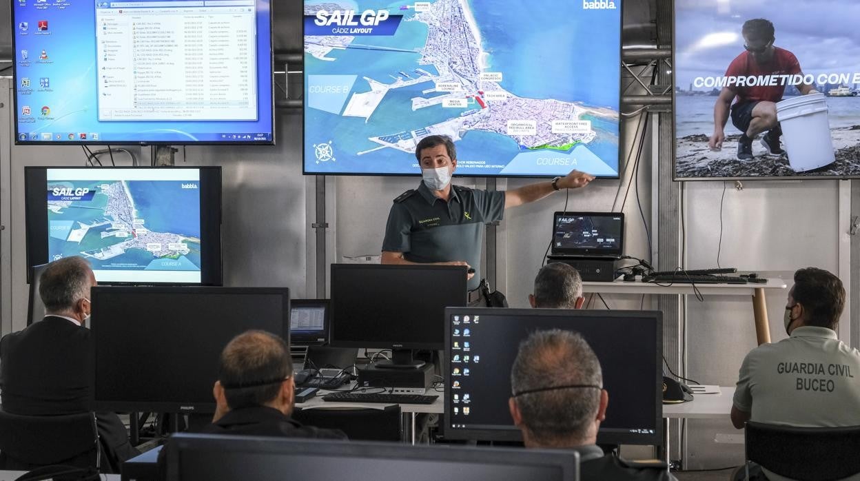 En imágenes: Así es el dispositivo de seguridad de la SailGP