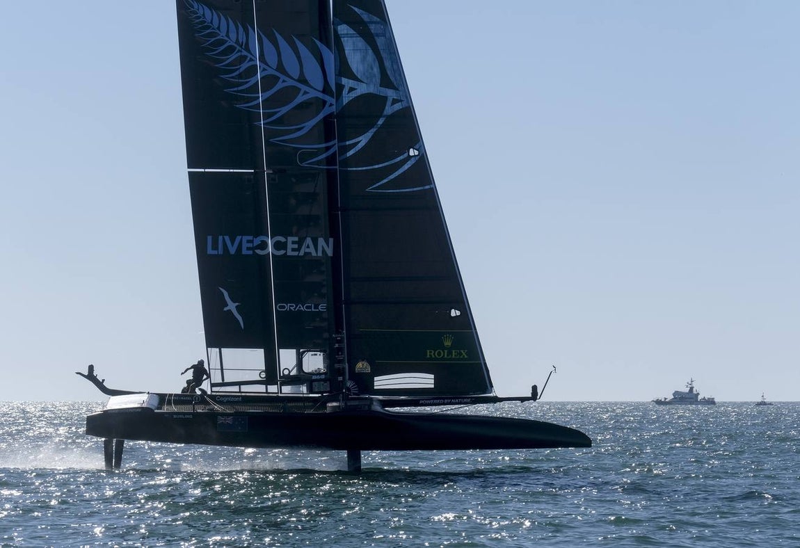 Fotos: Así ha sido la primera jornada de la SailGP en Cádiz
