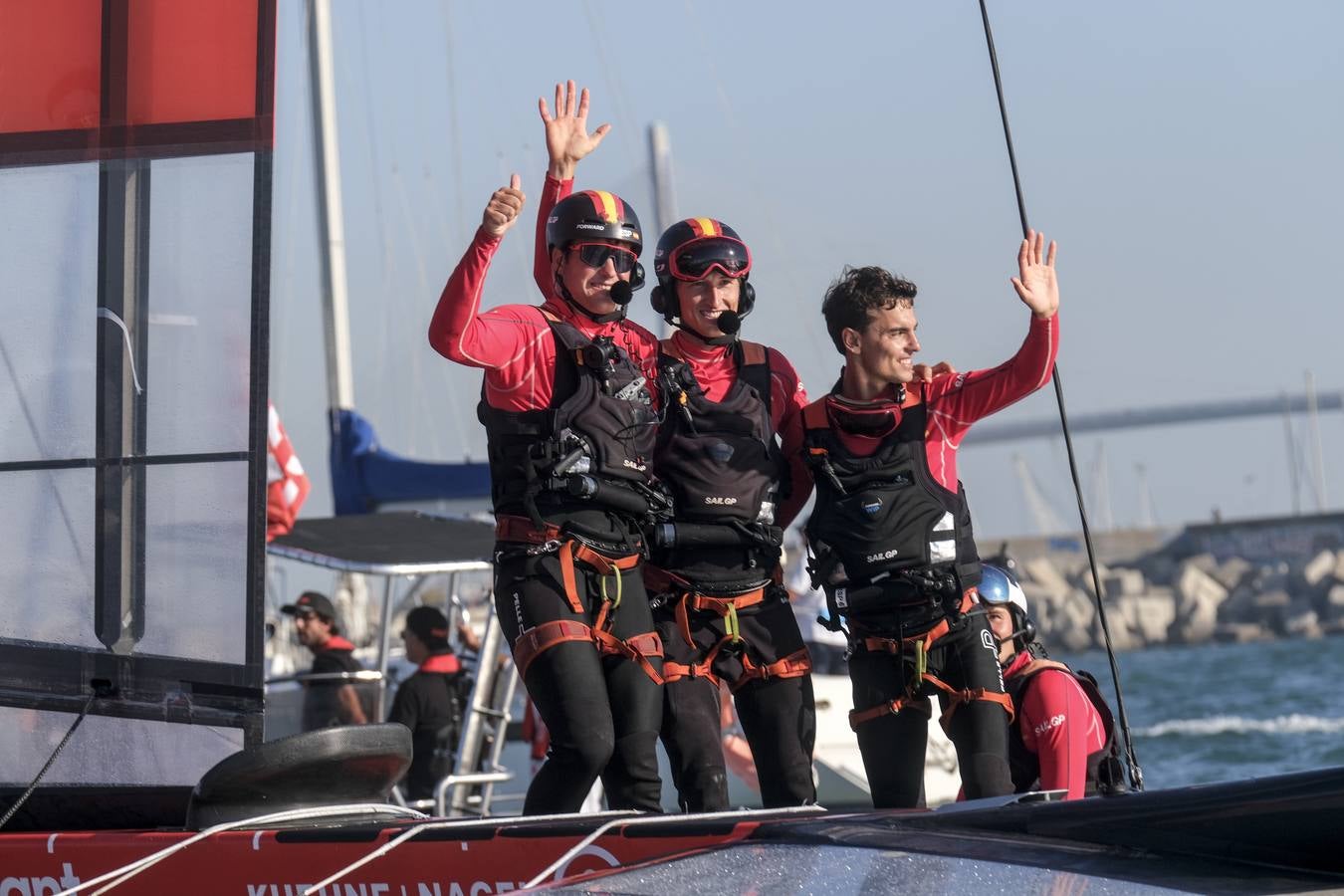 Fotos: La regata SailGP en Cádiz