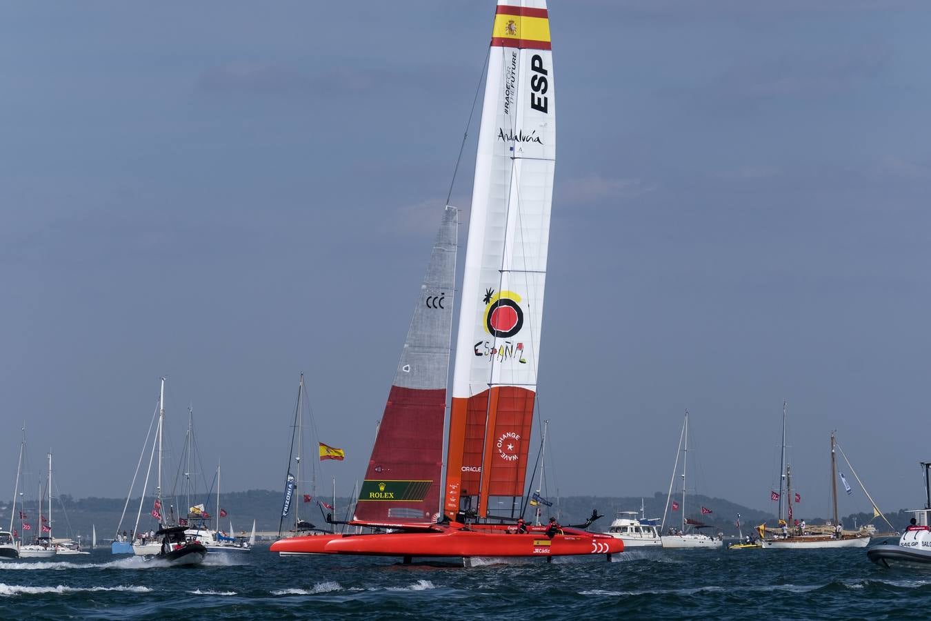 Fotos: La regata SailGP en Cádiz