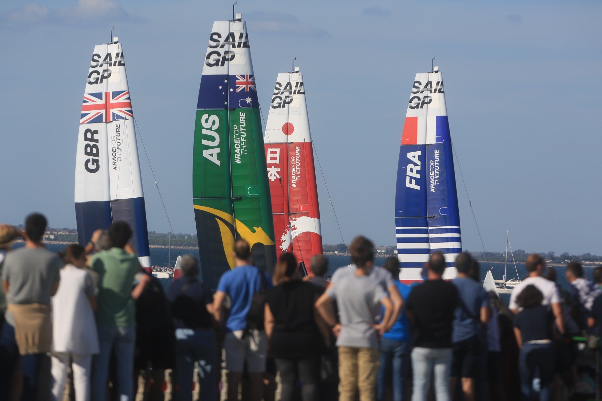 En imágenes: Domingo de SailGP por las calles de Cádiz