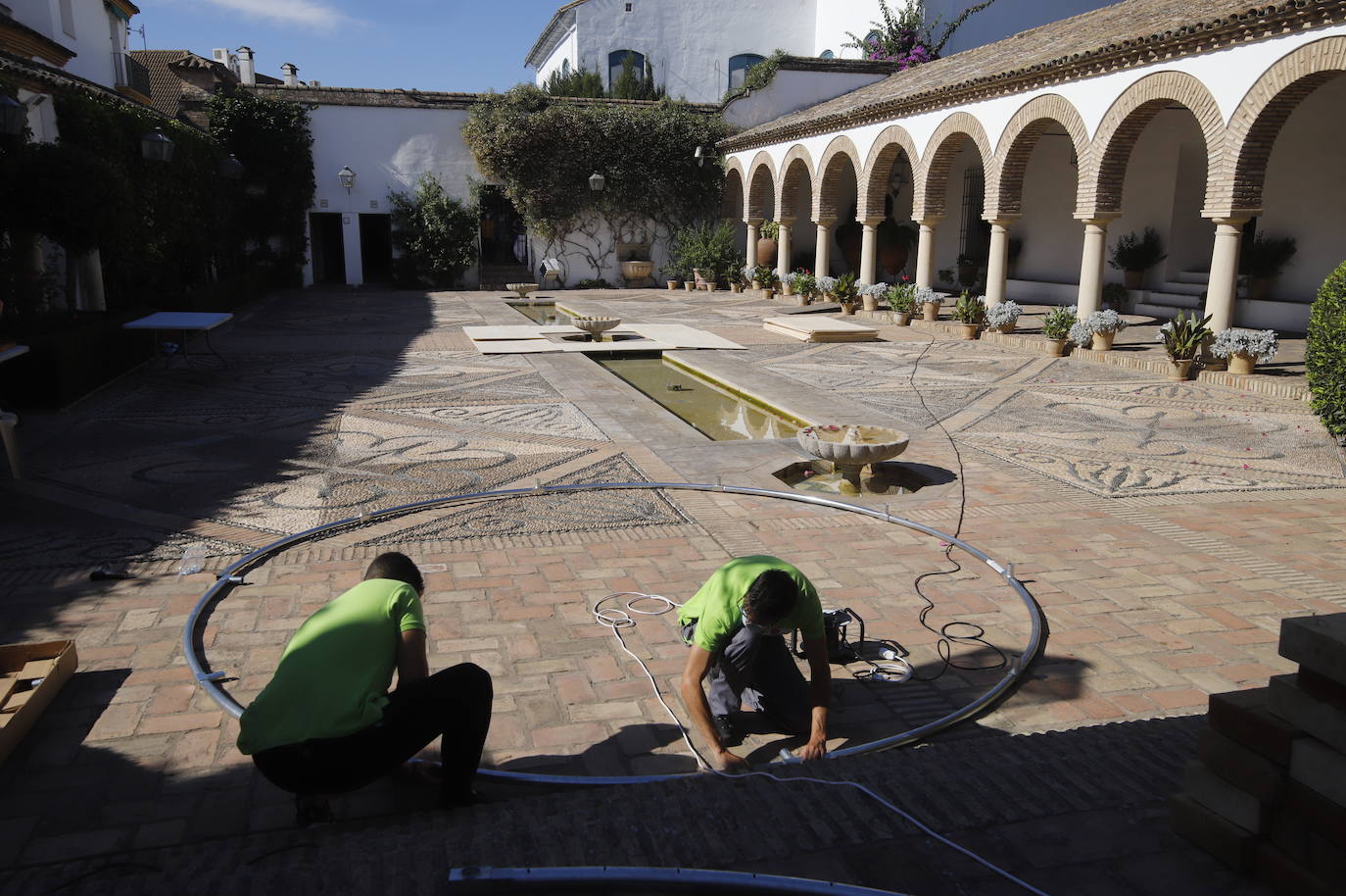 Los preparativos de Festival Flora de Córdoba 2021, en imágenes