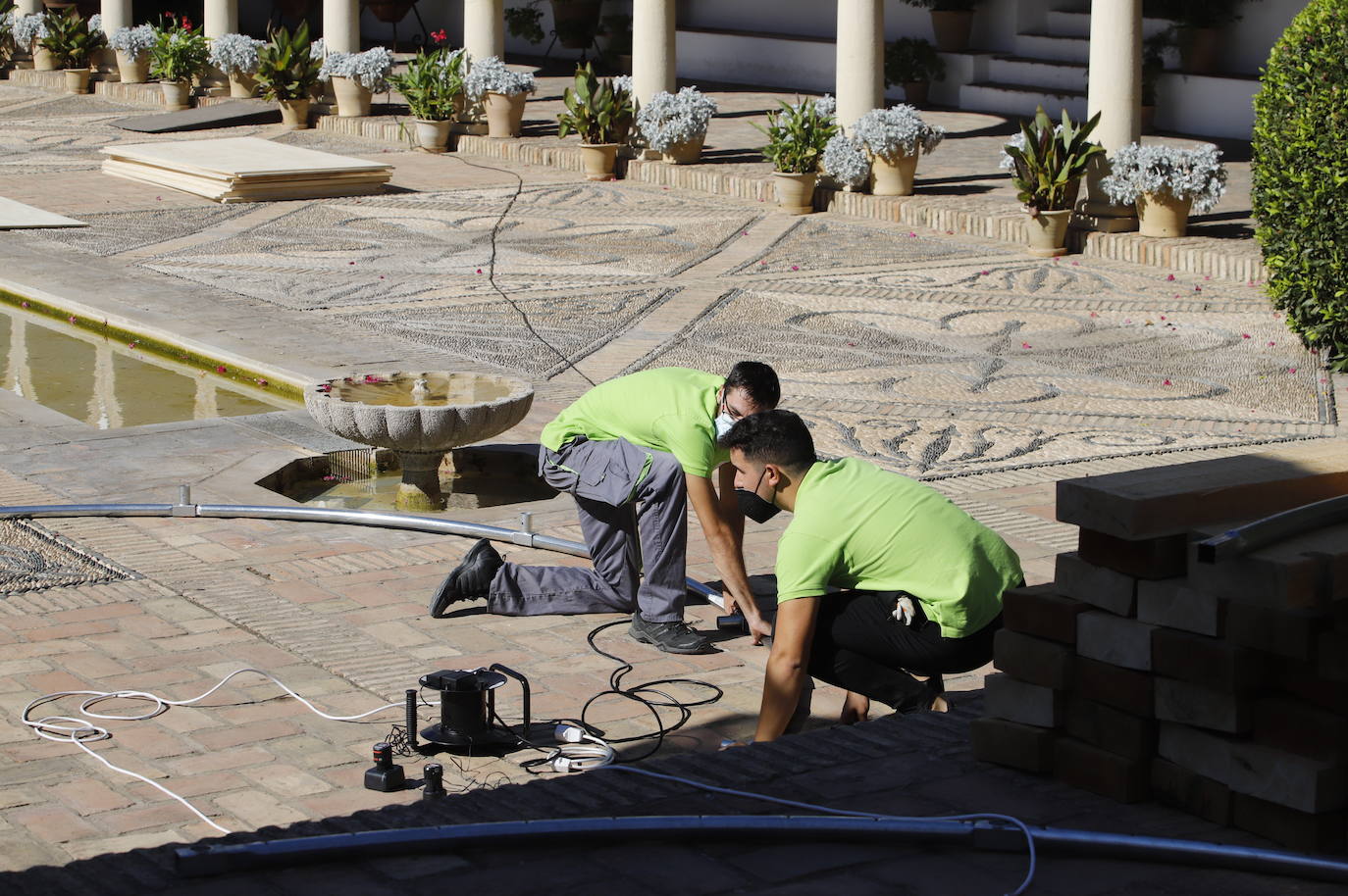 Los preparativos de Festival Flora de Córdoba 2021, en imágenes