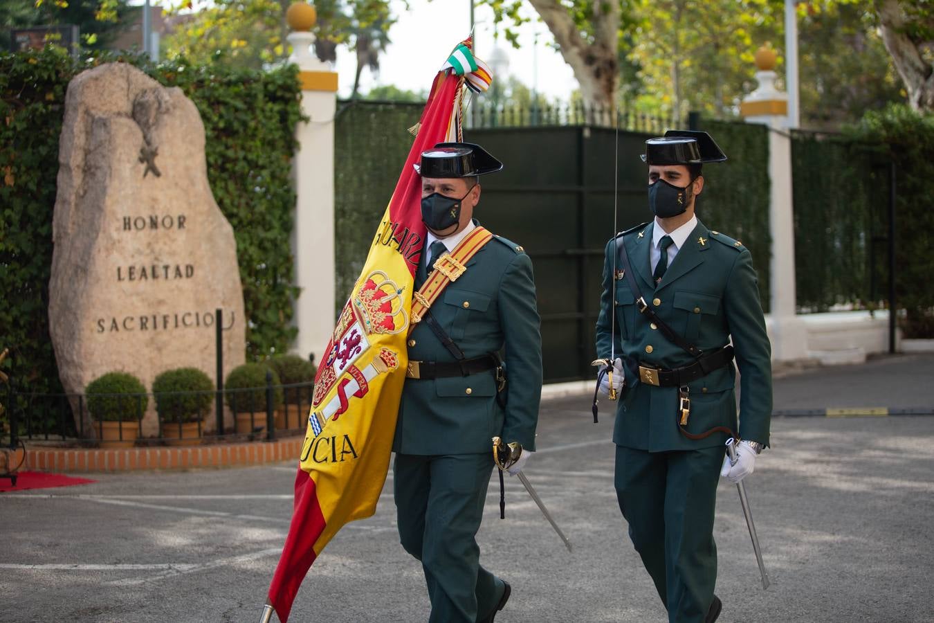 En imágenes, la Guardia Civil celebra el día de su patrona en Sevilla