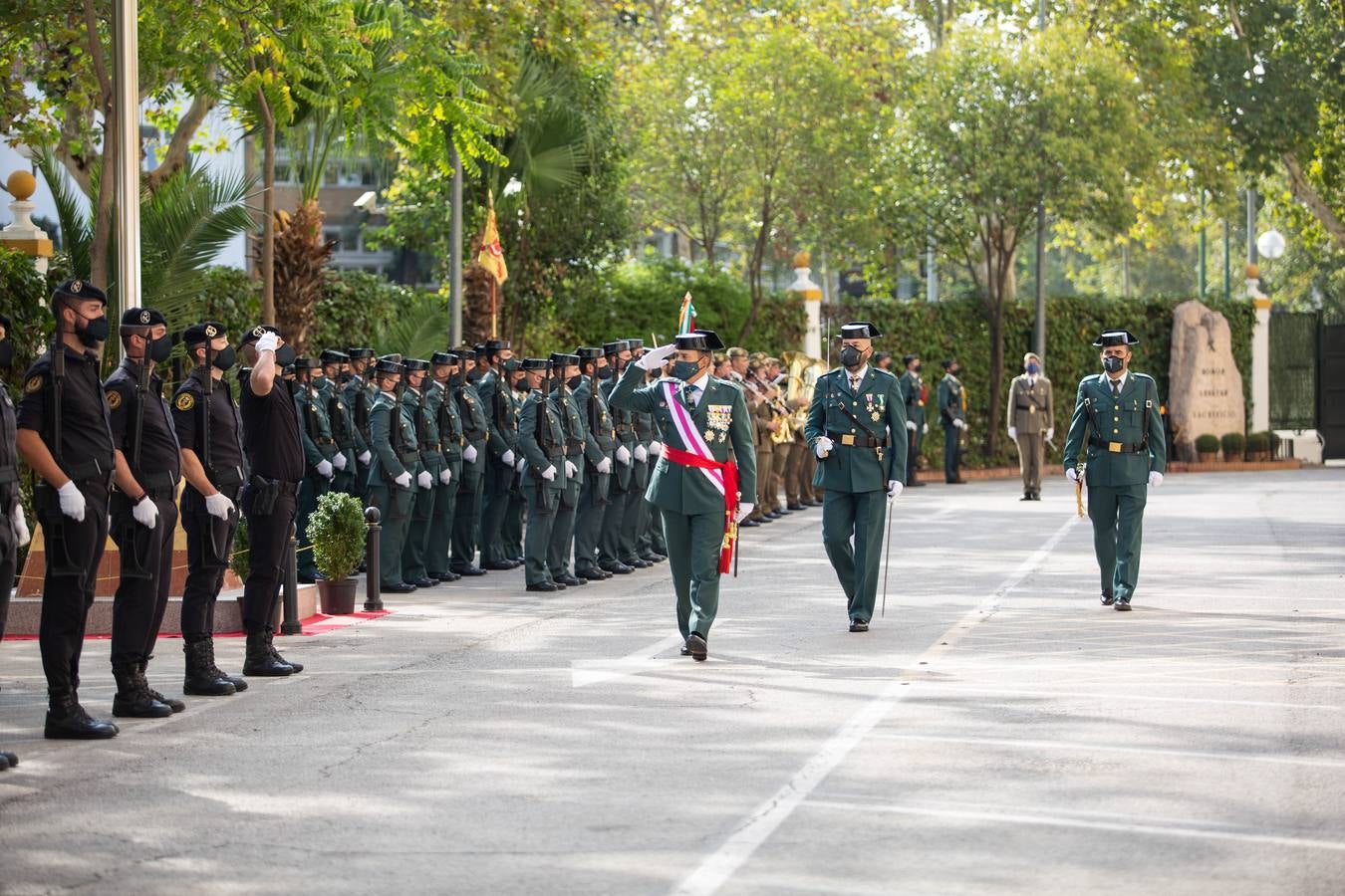 En imágenes, la Guardia Civil celebra el día de su patrona en Sevilla