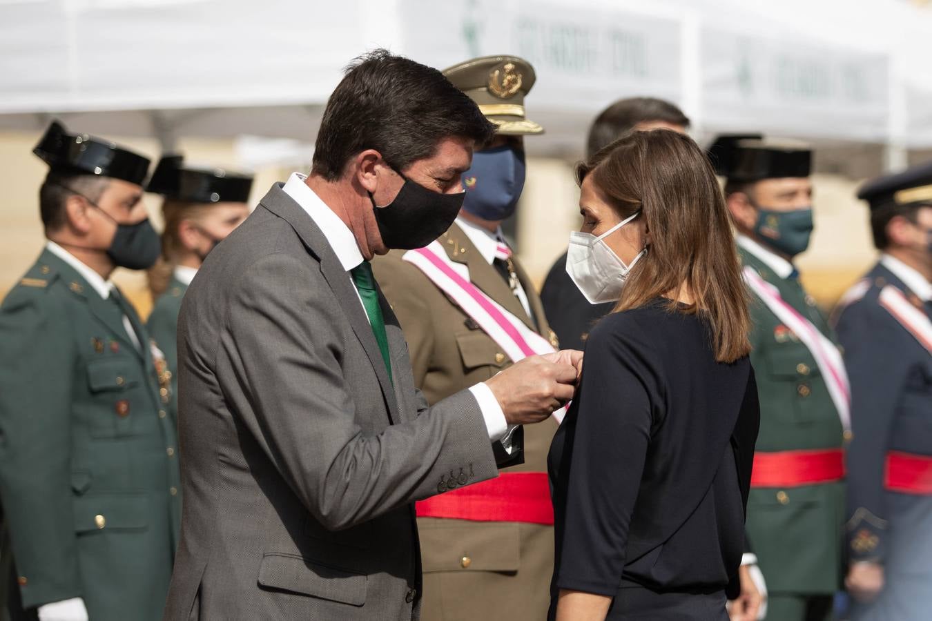 En imágenes, la Guardia Civil celebra el día de su patrona en Sevilla