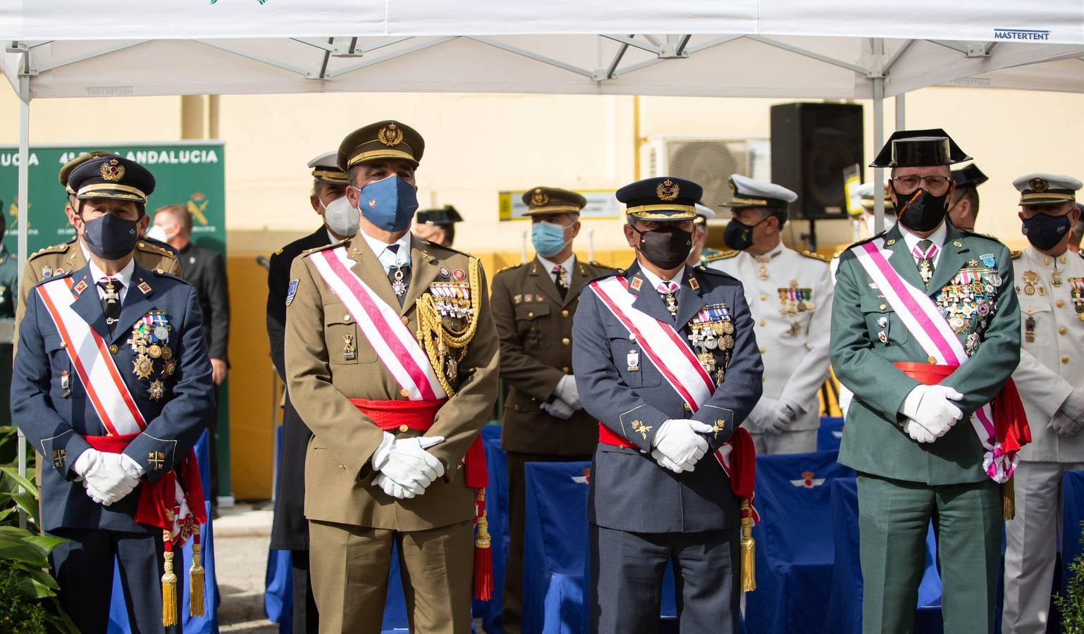 En imágenes, la Guardia Civil celebra el día de su patrona en Sevilla