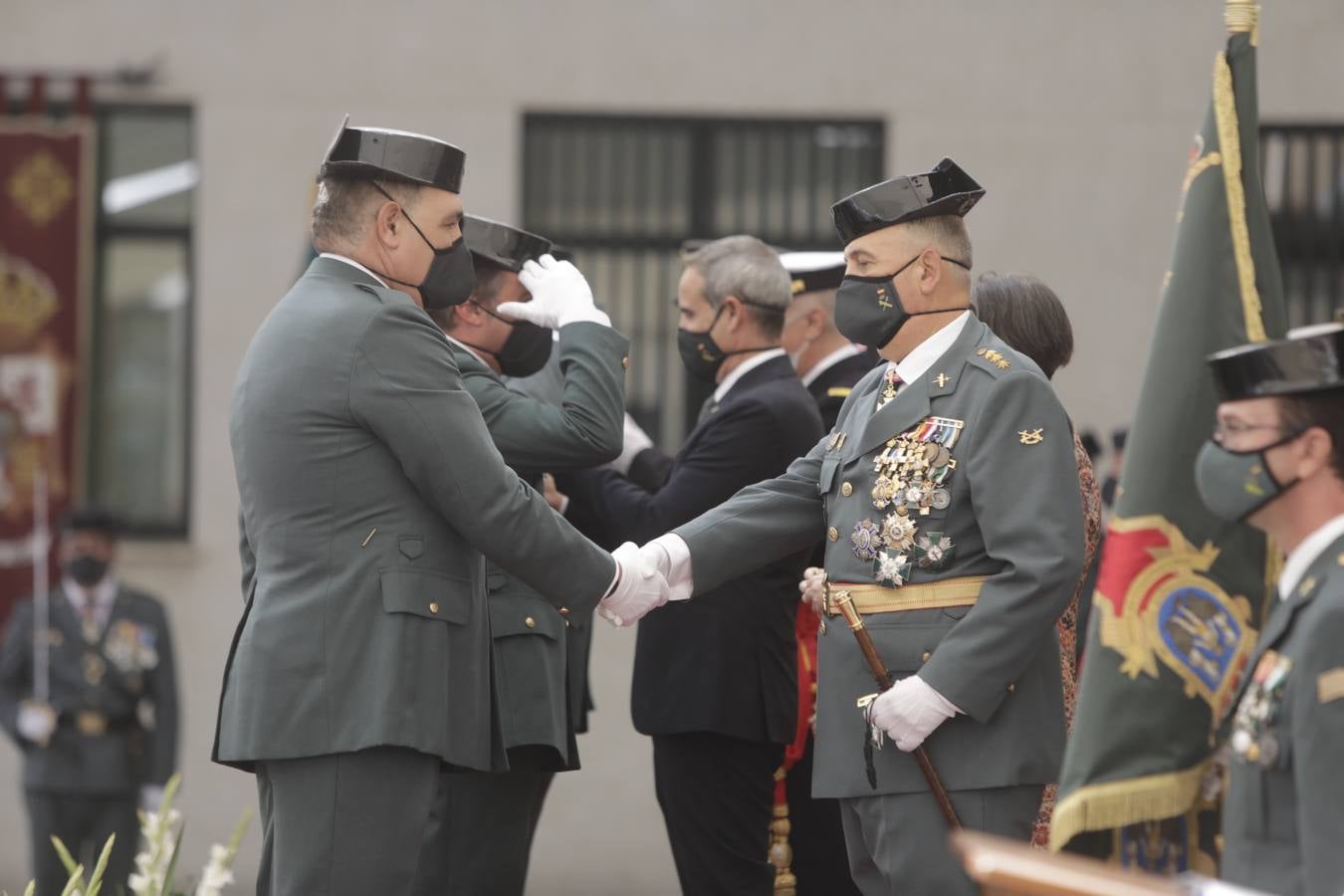 Fotos: La Guardia Civil celebra la festividad de su patrona en Cádiz