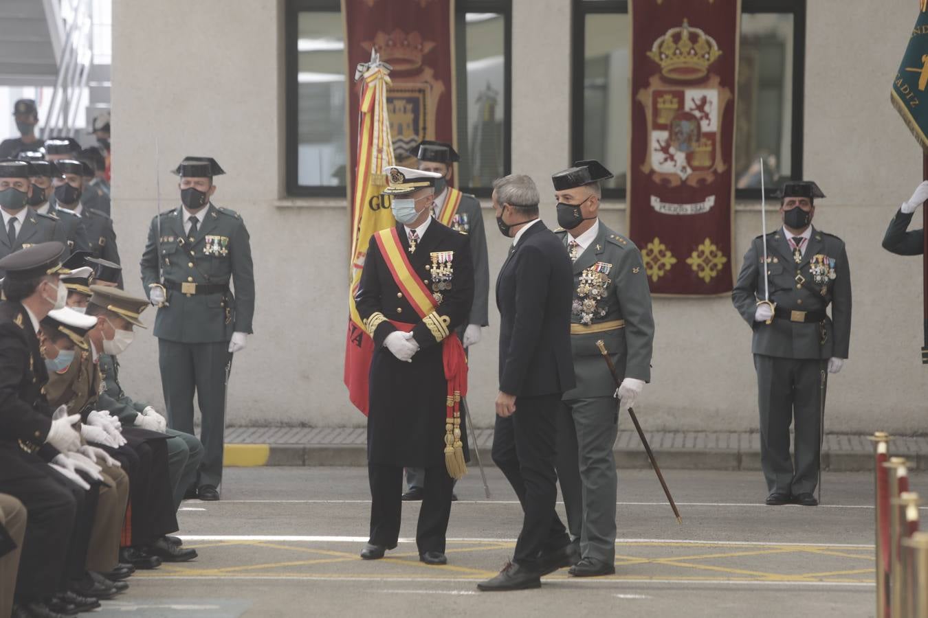 Fotos: La Guardia Civil celebra la festividad de su patrona en Cádiz