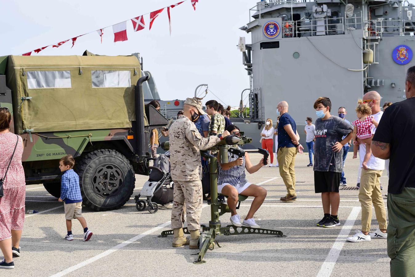 Jornada de puertas abiertas en la Base Naval de Rota