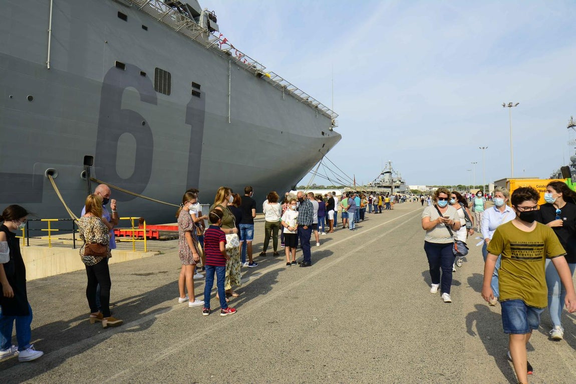 Jornada de puertas abiertas en la Base Naval de Rota