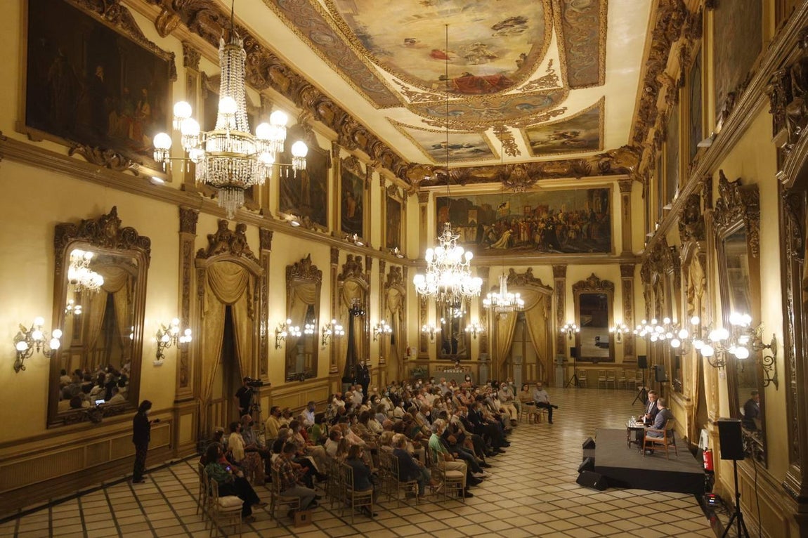 Lorenzo Silva en el Foro de Cultura de ABC Córdoba, en imágenes
