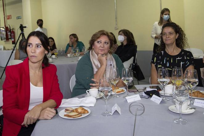 María del Mar Ahumada, Aurora Lazo y Isabel Sánchez