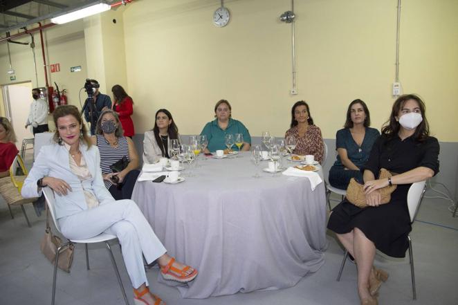 María Laffitte, Inmaculada Trenado, María Ramos, Sofía Acuña, Yolanda Sánchez, María Ángeles Cordero y Beatriz Arilla