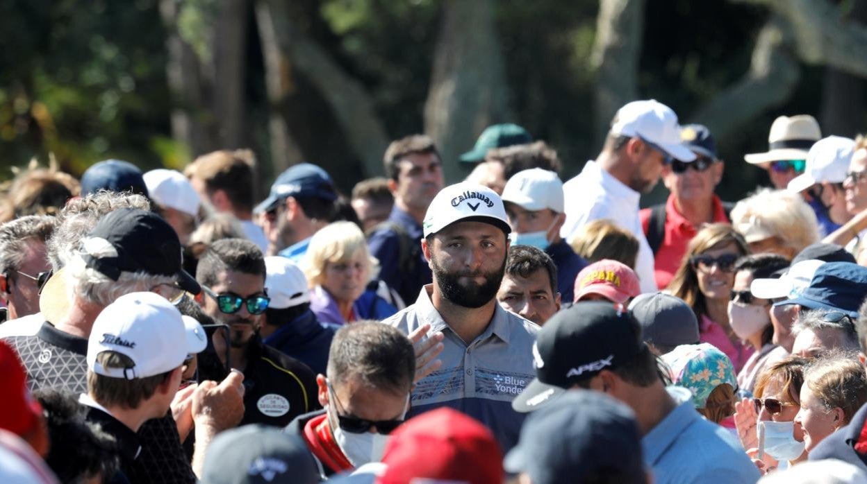 FOTOS: Jon Rahm, foco de atención del Andalucía Master en Valderrama