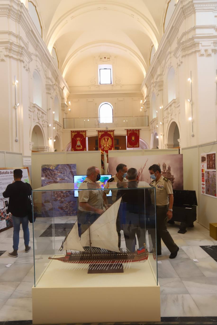 La exposición sobre la Batalla de Lepanto en Córdoba, en imágenes