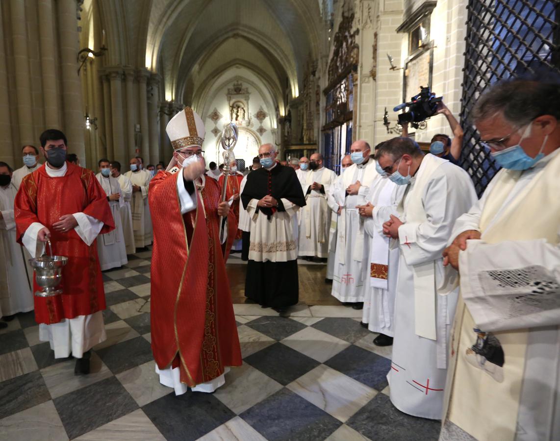 Todas las imágenes del acto penitencial en la catedral de Toledo