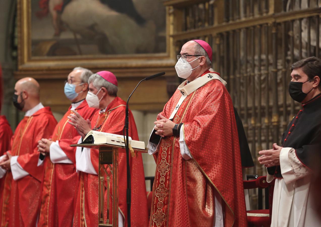 Todas las imágenes del acto penitencial en la catedral de Toledo