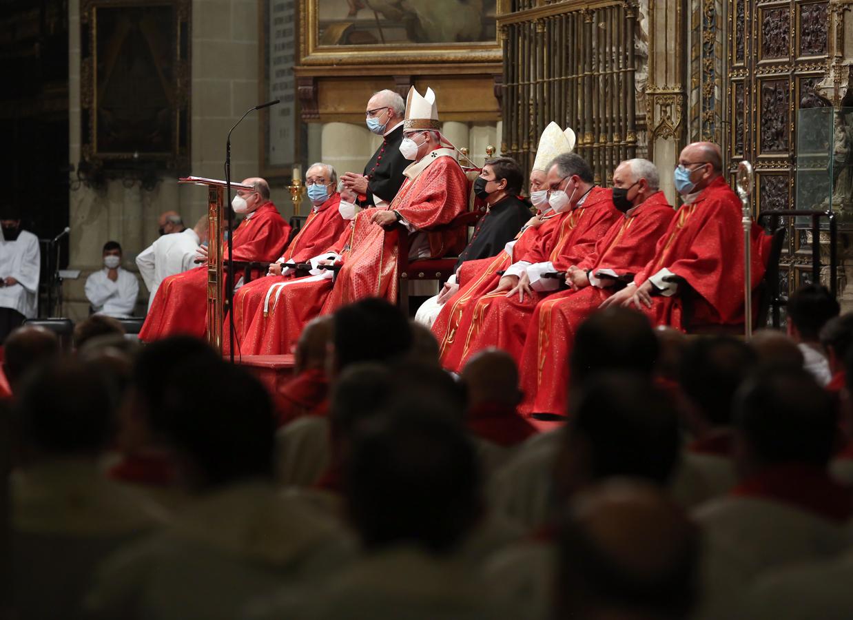 Todas las imágenes del acto penitencial en la catedral de Toledo