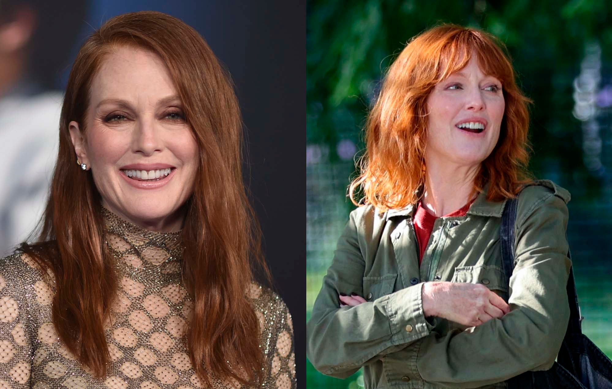 Julianne Moore con long bob. Julianne Moore es otra de las famosas que ha apostado por renovar su pelo largo eligiendo un long bob. Un corte de pelo perfecto para mujeres maduras porque resta años y más si se acompaña de un flequillo en cortina y se peina con ondas ligeras.