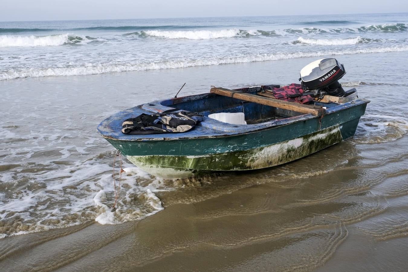 Llegan tres pateras en solo unas horas a Conil y Cádiz capital