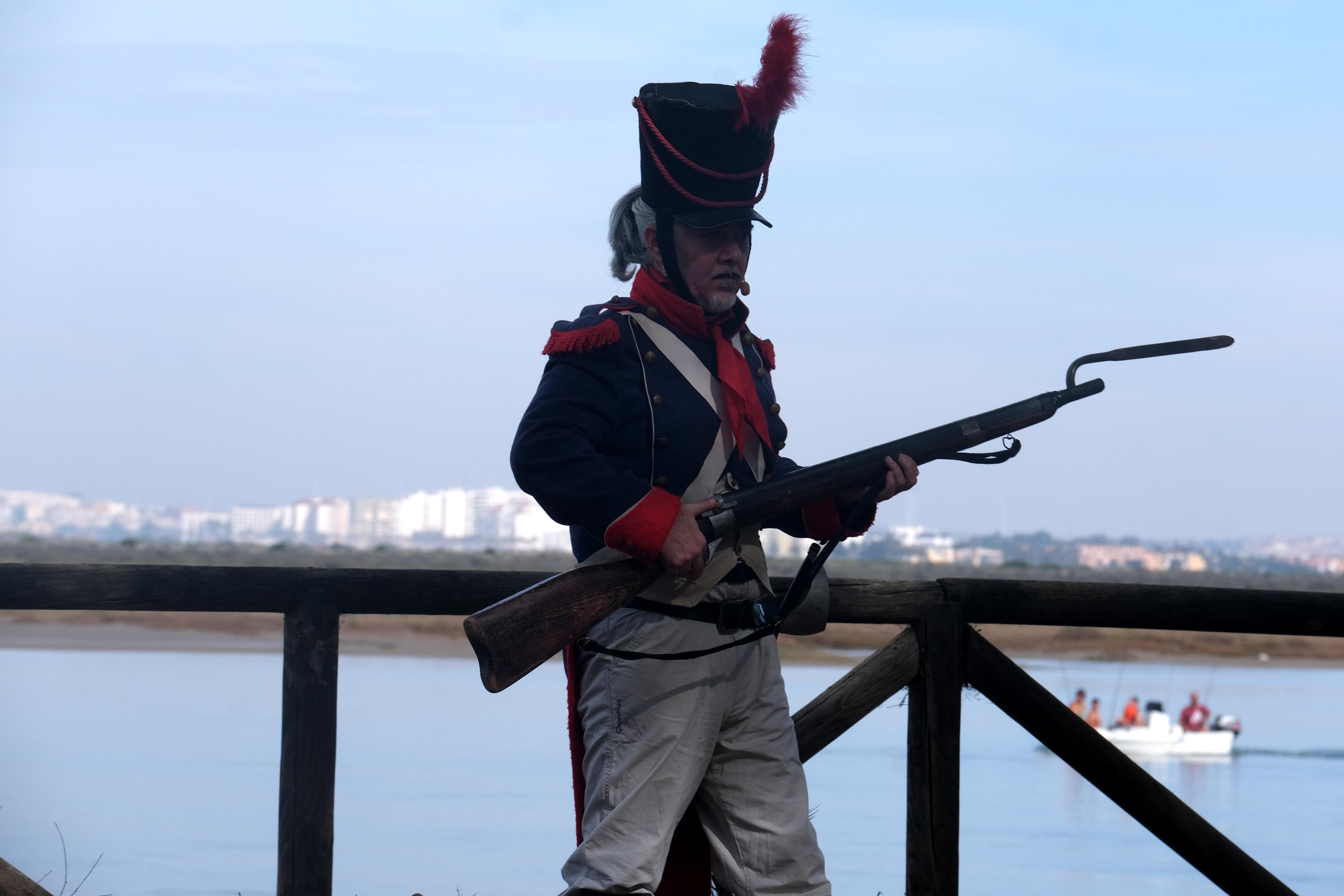 Representación de la batalla del Trocadero