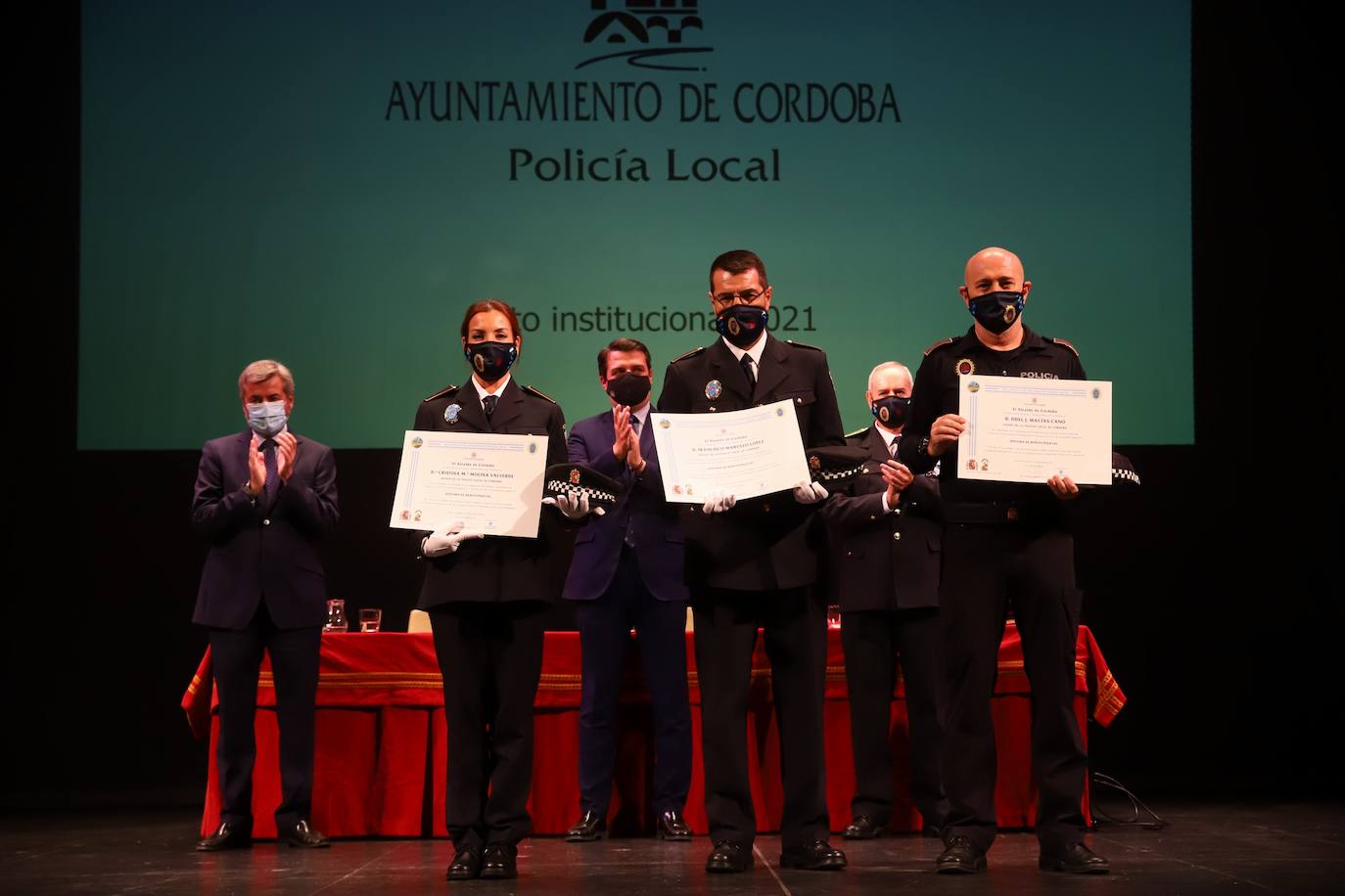 El acto de la Policía Local de Córdoba por el día de San Rafael, en imágenes