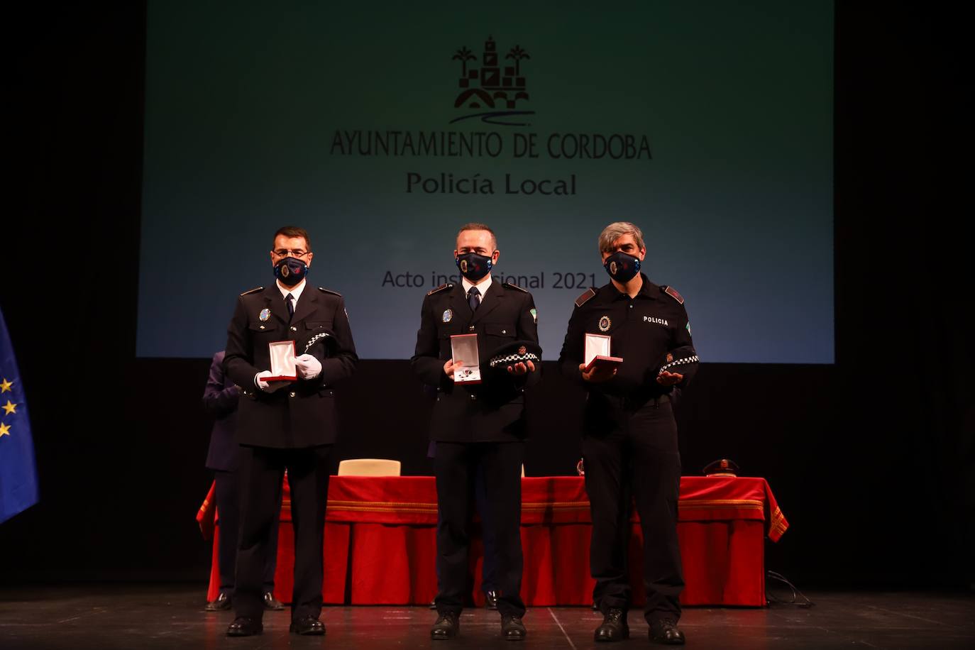 El acto de la Policía Local de Córdoba por el día de San Rafael, en imágenes