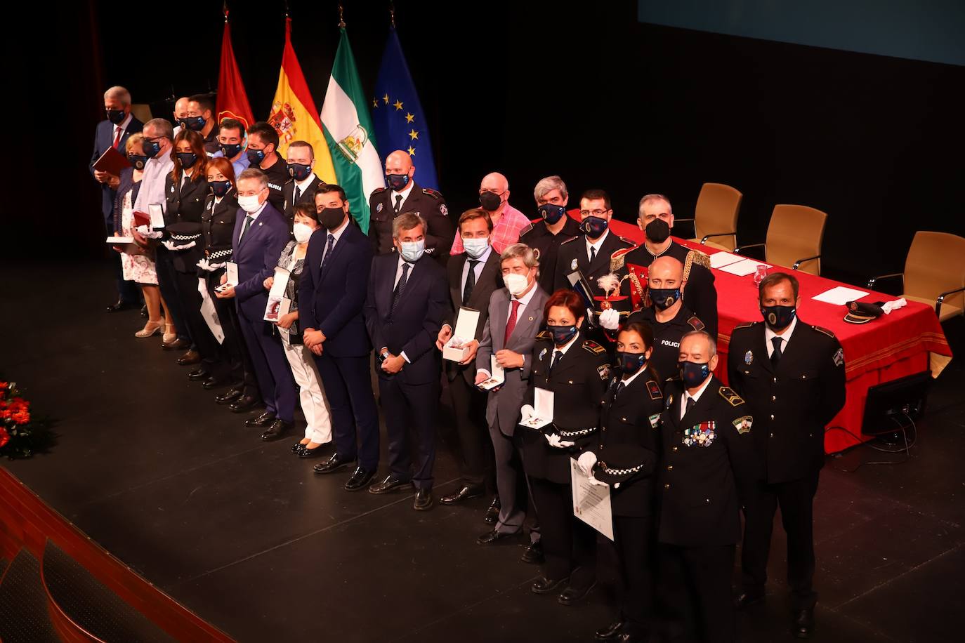 El acto de la Policía Local de Córdoba por el día de San Rafael, en imágenes