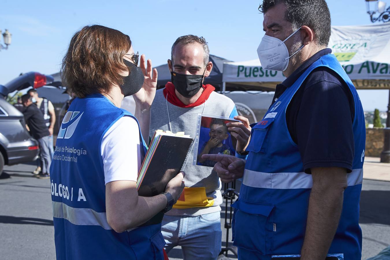 En imágenes, casi 2.000 personas participan en Huelva en un simulacro de respuesta en caso de tsunami