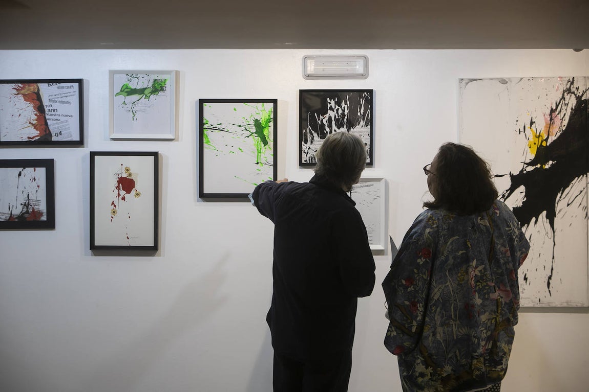 La exposición de Pepe Amate en el Colegio de Abogados de Córdoba, en imágenes
